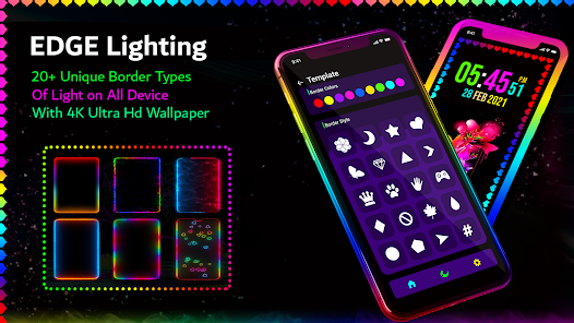 Edge Lighting -LCD BorderLight – Applications sur Google Play