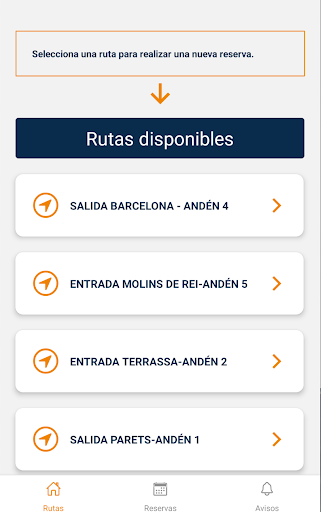 Android application ZDPassenger screenshort