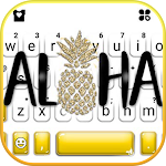 Cover Image of Download Golden Aloha Pineapple Keyboar  APK