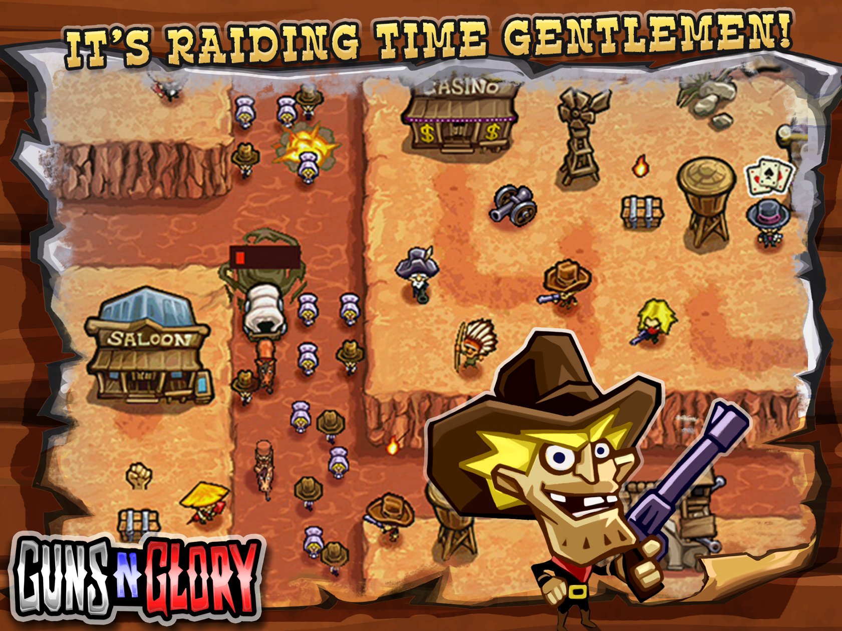 Hình ảnh Guns'n'Glory Hack Unlimited Money