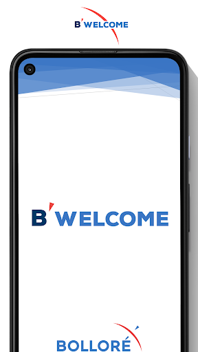 Android application B'Welcome screenshort