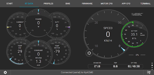 VESC Tool screenshot 8