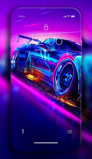 Neon Car Wallpaper screenshot 6
