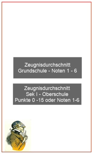 Zeugnisdurchschnitt Rechner Screen 2