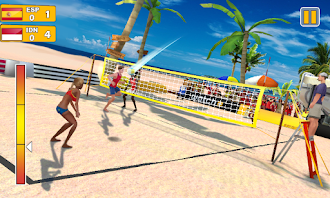 Game screenshot Пляжный волейбол 3D apk download