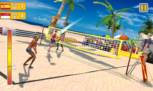 Screenshot 3 Voleibol de playa 3D android
