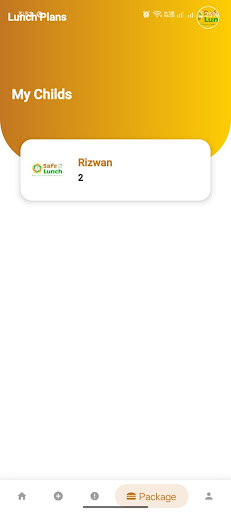 Safe Lunch – Parents App