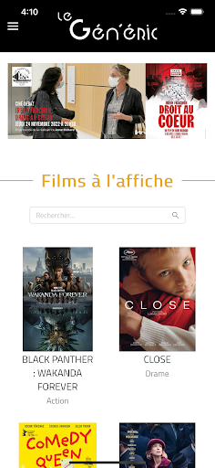 Android application Héric Généric screenshort
