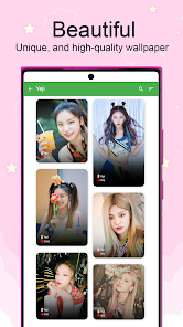 Captura de Pantalla 15 Kpop ITZY Wallpaper Material android