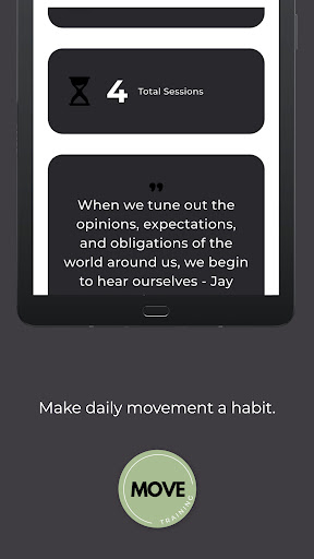 Screenshot of MOVE Training