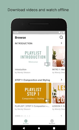 Android application Replica Surfaces screenshort