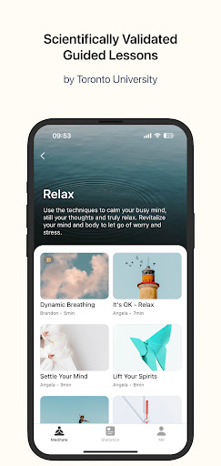 Screenshot of Flowtime: Meditation & Relax