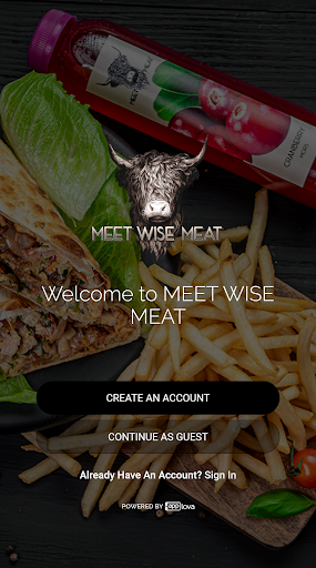 Android application MEET WISE MEAT screenshort
