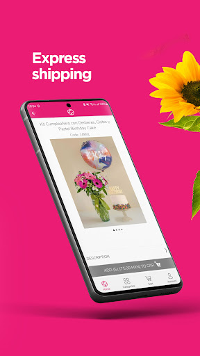 EnviaFlores.com: Gift Delivery Screen 2