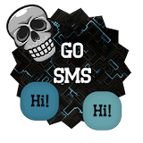 GO SMS THEME - Skull Freak 5 icon