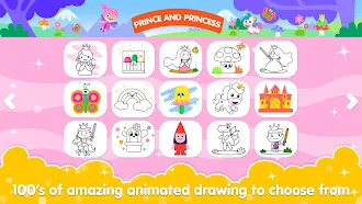 Game screenshot Coloring and Drawing For Girls apk download
