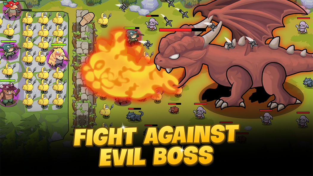 Super Human War: Idle RPG 1.0.13.1 APK + Мод (Unlimited money) за Android