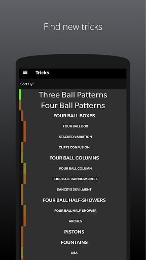 Juggling Library Screen 2