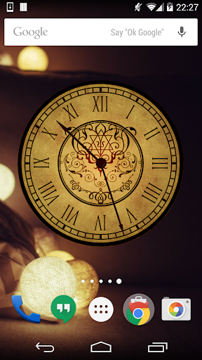 Android application HD Vintage Clocks screenshort