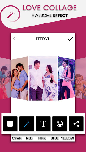 Love Photo Collage & Frame Screen 3