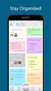 INK Pride - LGBTQ Notes Lists