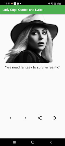 Lady Gaga Quotes and Lyrics Screen 3