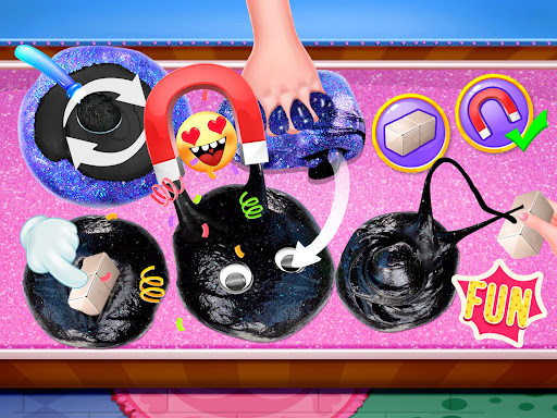 Galaxy Slime - Fluffy Glitter Screen 3