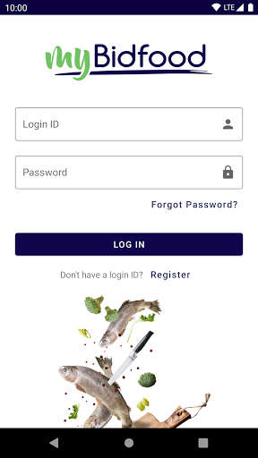 Android application MyBidfood Latvia screenshort