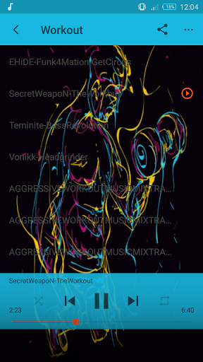 Aperçu de l'application