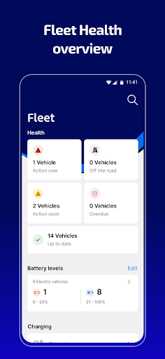 Screenshot of Ford Pro Telematics Drive