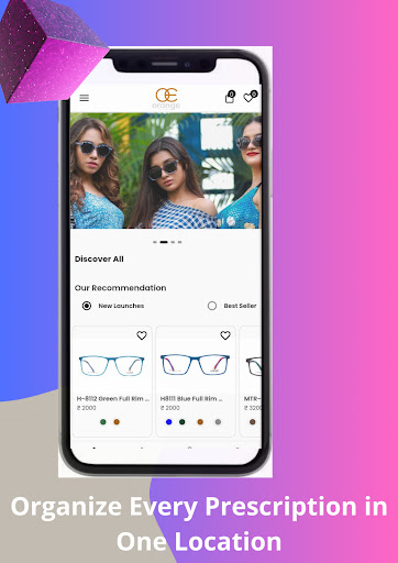 Android application Orange Eyewear screenshort