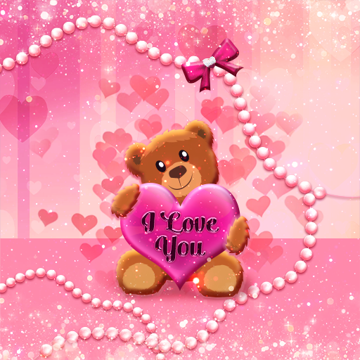 Love Heart Bear - Wallpaper logo