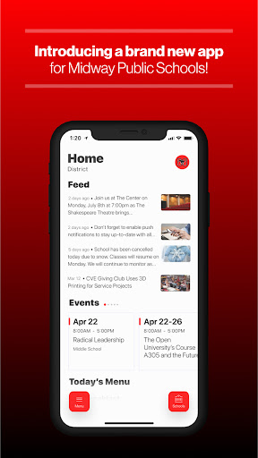 Android application Midway Public Schools 128 screenshort