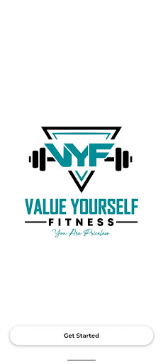Android application Value Yourself Fitness screenshort