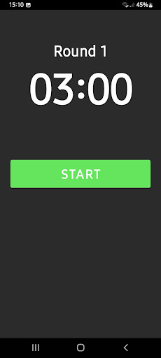 Boxing Rounds Timer Screen 2