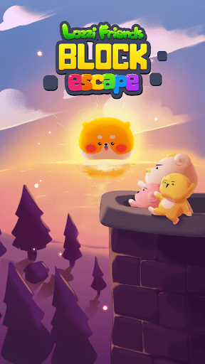 Android application 로찌 프렌즈 블록 탈출 screenshort