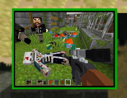 Zombie-apocalypse Mod for MCPE Screen 2