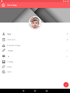 Baby App, Baby tracker 1.1.2 APK screenshots 12