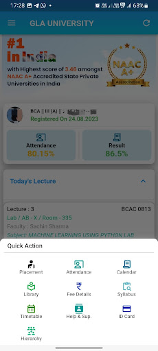 GLA University - Mathura Screen 3