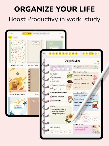 Screenshot of Journal: Notes, Planner, PDFs