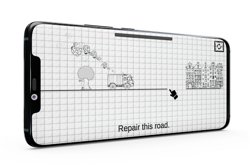Truck Driver - Draw a road Screen 2