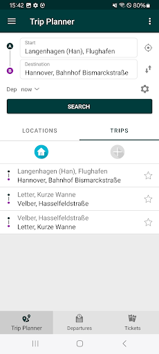 ÜSTRA Screen 2