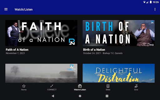 Screenshot of Power Nation Church