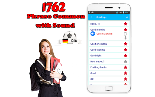 Learn German Language Offline Screen 2