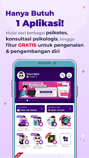 Android application Teman Bakat screenshort