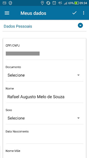 Android application Fala Cidadão - BOTUCATU screenshort