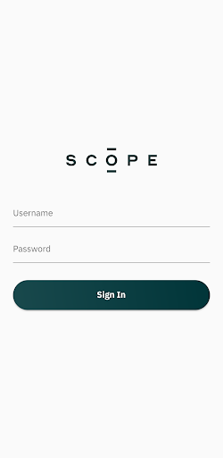 Android application Scope Connect screenshort