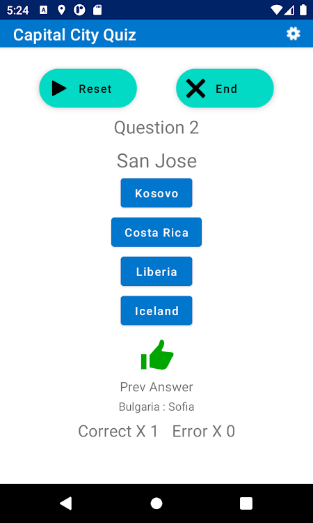 Capital City Quiz - 1.41 - (Android)