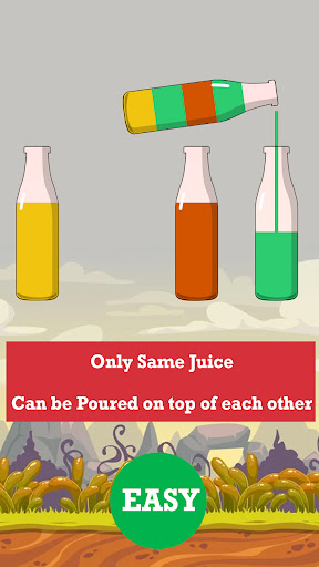 Android application Bottle Juice Sort screenshort