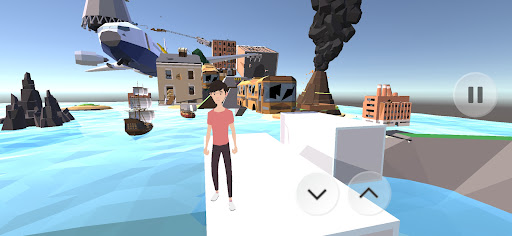 Android application Run Up! 3D Parkour Challenge screenshort